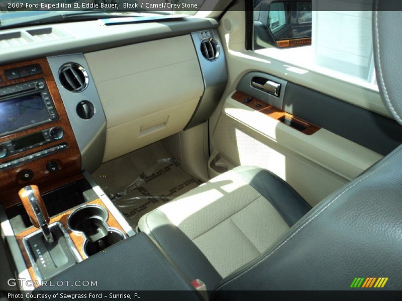 Black / Camel/Grey Stone 2007 Ford Expedition EL Eddie Bauer