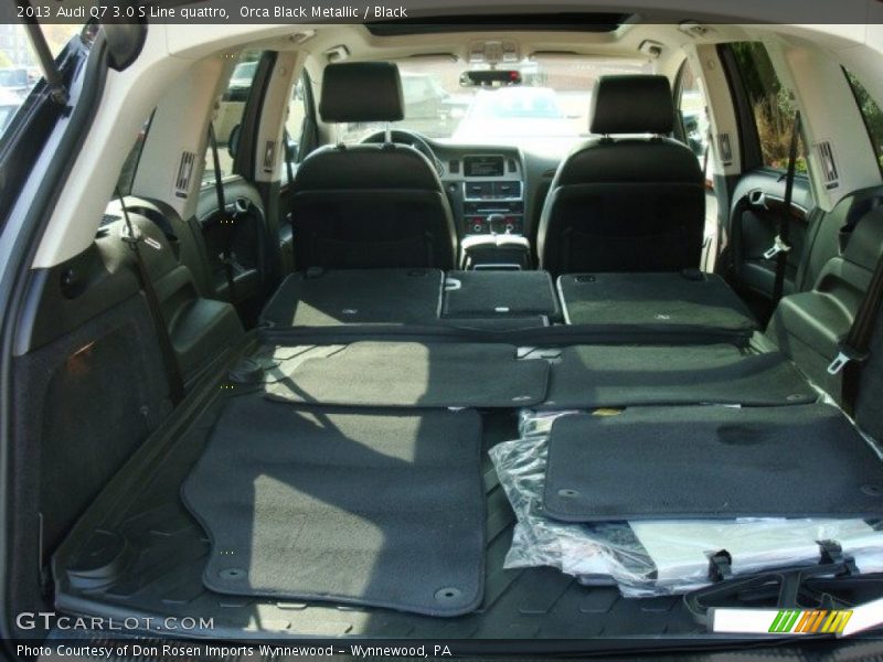 Orca Black Metallic / Black 2013 Audi Q7 3.0 S Line quattro