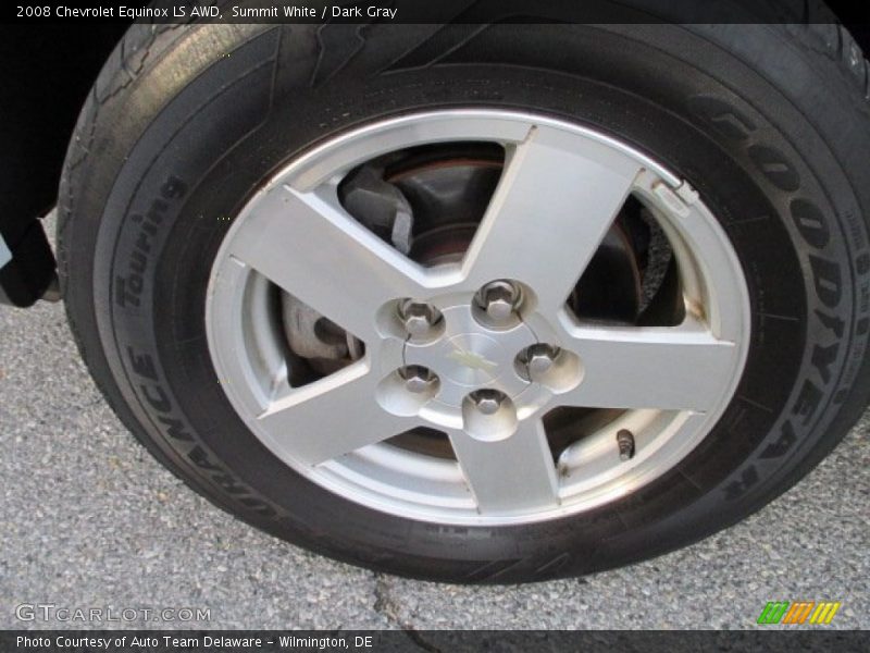 Summit White / Dark Gray 2008 Chevrolet Equinox LS AWD