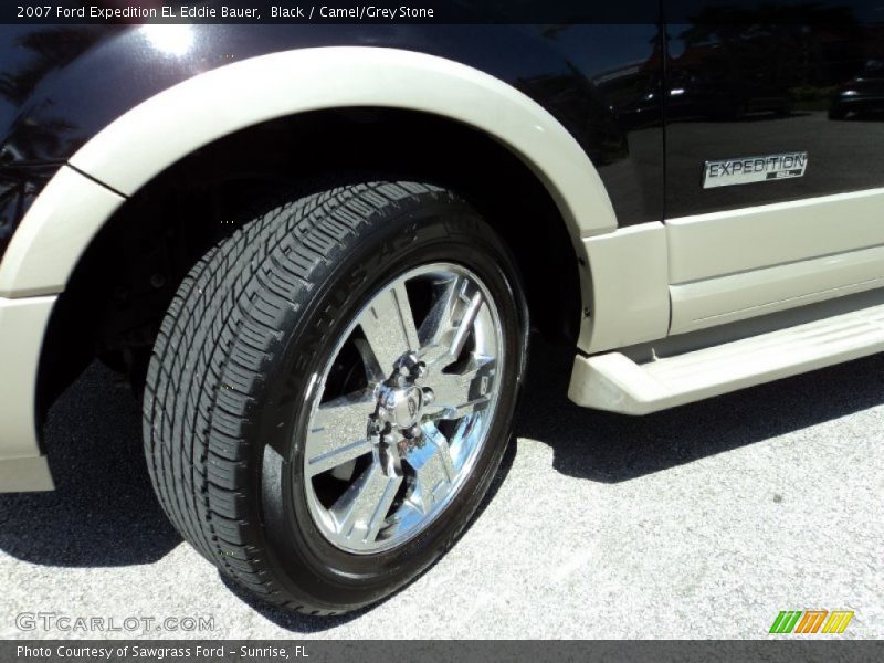 Black / Camel/Grey Stone 2007 Ford Expedition EL Eddie Bauer