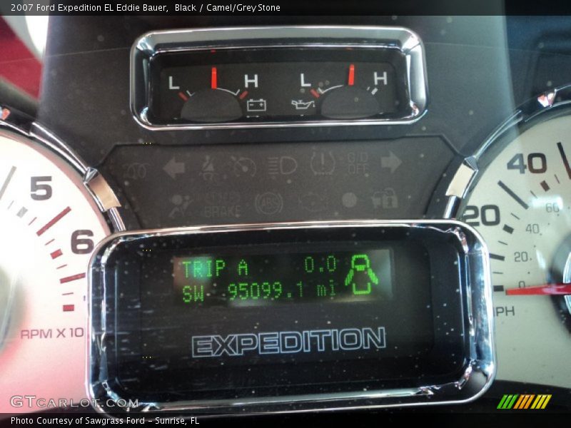 Black / Camel/Grey Stone 2007 Ford Expedition EL Eddie Bauer