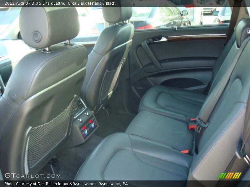 Orca Black Metallic / Black 2013 Audi Q7 3.0 S Line quattro