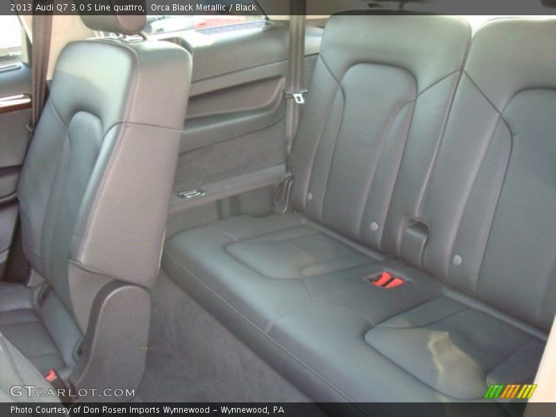 Orca Black Metallic / Black 2013 Audi Q7 3.0 S Line quattro