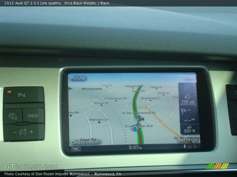 Orca Black Metallic / Black 2013 Audi Q7 3.0 S Line quattro