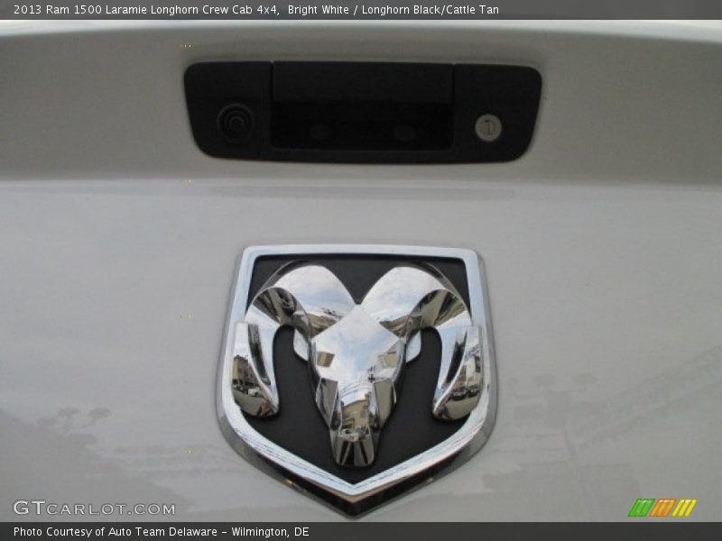 Bright White / Longhorn Black/Cattle Tan 2013 Ram 1500 Laramie Longhorn Crew Cab 4x4