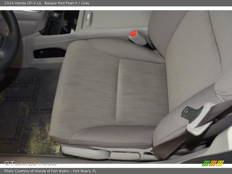 Basque Red Pearl II / Gray 2014 Honda CR-V LX