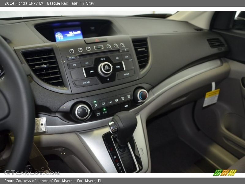 Basque Red Pearl II / Gray 2014 Honda CR-V LX