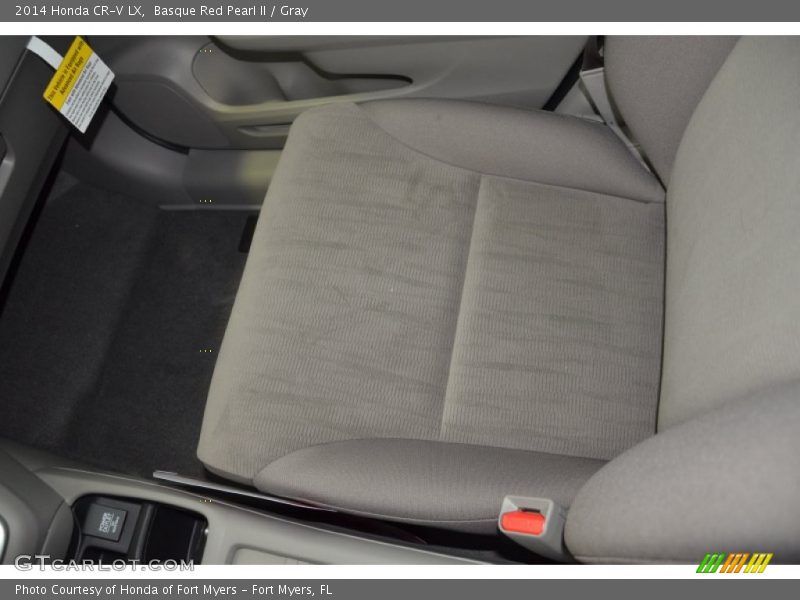 Basque Red Pearl II / Gray 2014 Honda CR-V LX