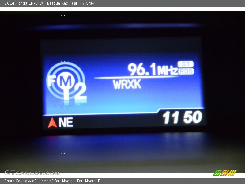 Basque Red Pearl II / Gray 2014 Honda CR-V LX