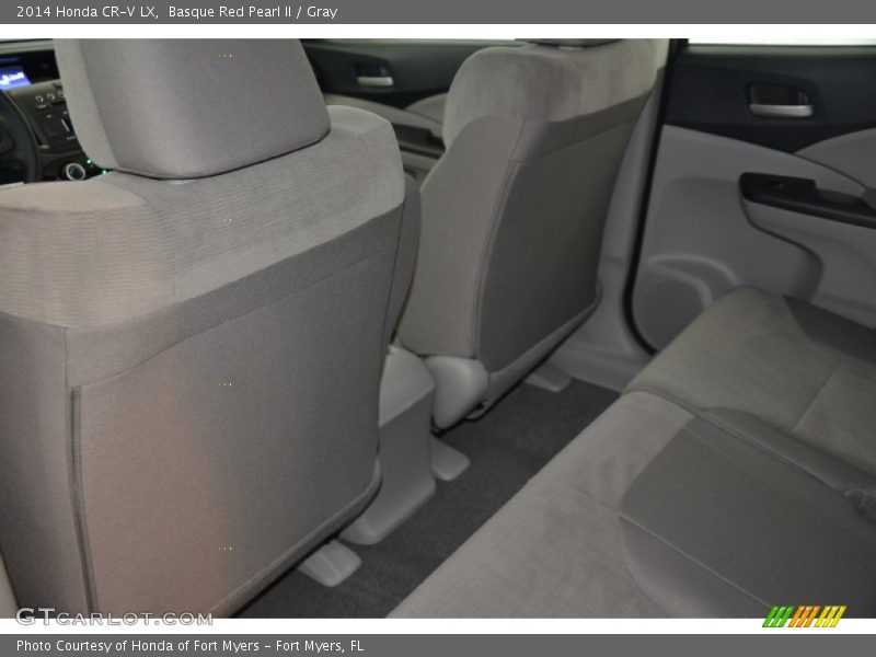 Basque Red Pearl II / Gray 2014 Honda CR-V LX