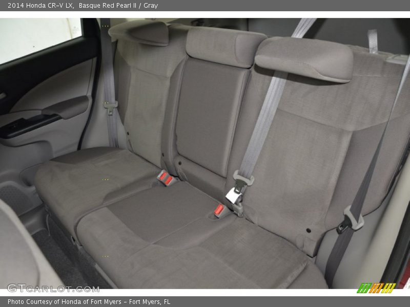 Basque Red Pearl II / Gray 2014 Honda CR-V LX