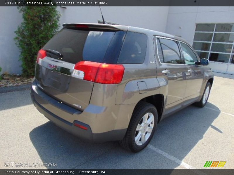 Mocha Steel Metallic / Jet Black 2012 GMC Terrain SLE AWD