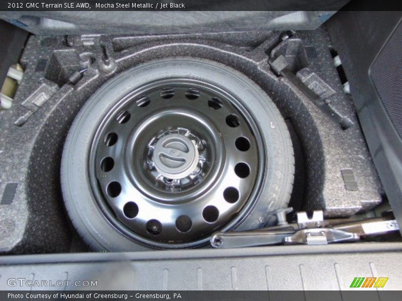 Mocha Steel Metallic / Jet Black 2012 GMC Terrain SLE AWD