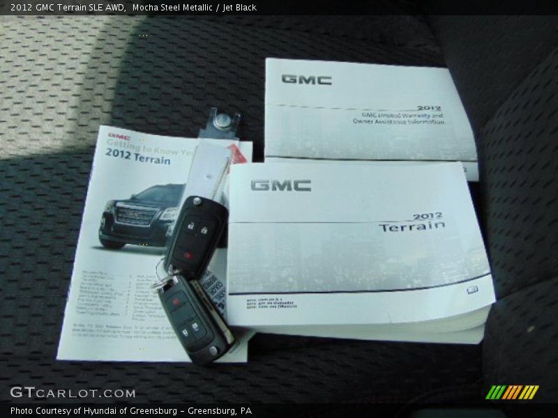 Mocha Steel Metallic / Jet Black 2012 GMC Terrain SLE AWD