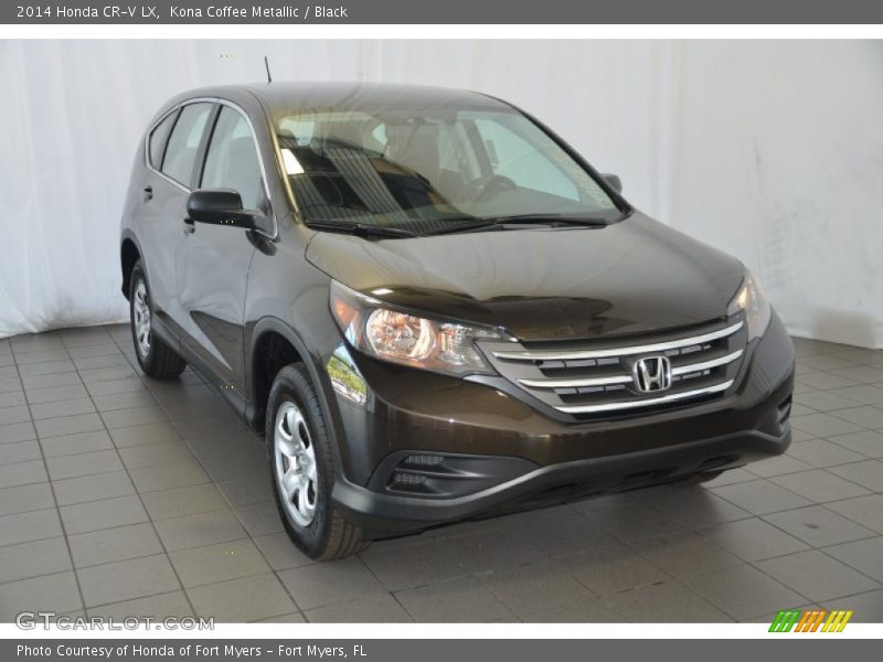 Kona Coffee Metallic / Black 2014 Honda CR-V LX