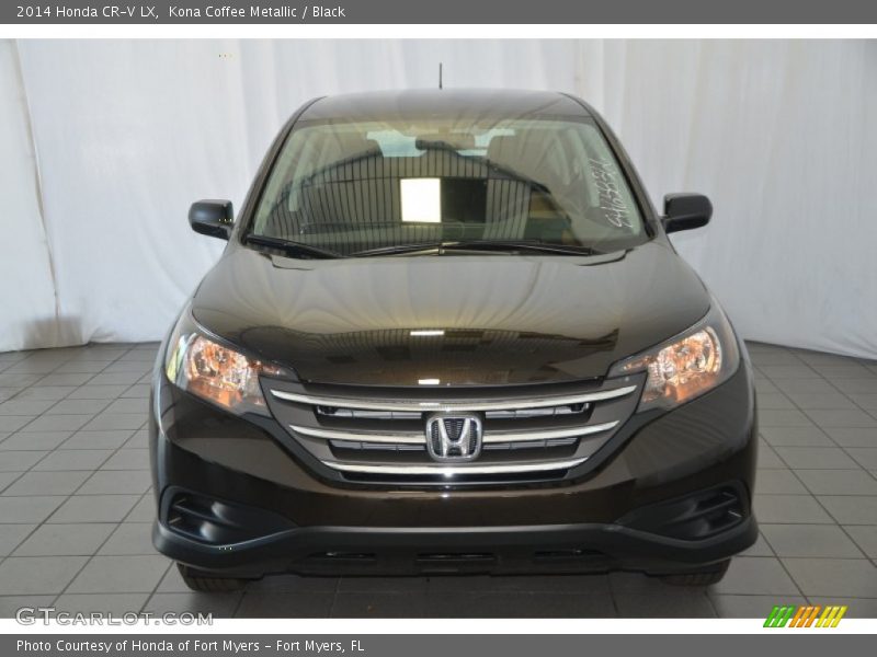 Kona Coffee Metallic / Black 2014 Honda CR-V LX