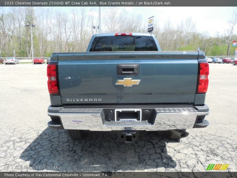 Blue Granite Metallic / Jet Black/Dark Ash 2015 Chevrolet Silverado 2500HD WT Crew Cab 4x4