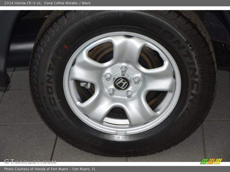 Kona Coffee Metallic / Black 2014 Honda CR-V LX