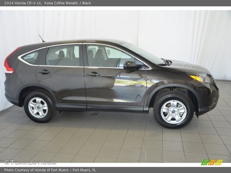 Kona Coffee Metallic / Black 2014 Honda CR-V LX
