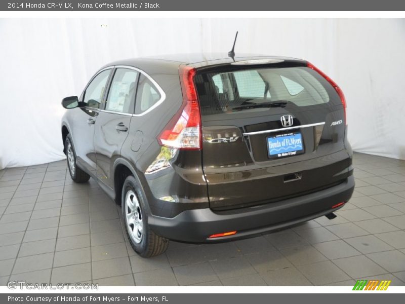 Kona Coffee Metallic / Black 2014 Honda CR-V LX