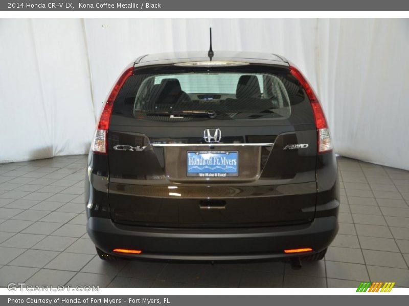 Kona Coffee Metallic / Black 2014 Honda CR-V LX