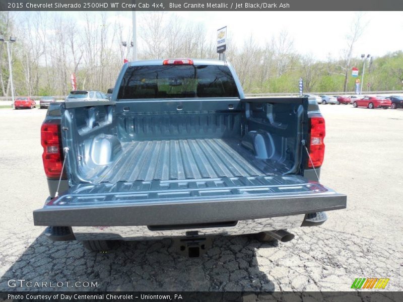 Blue Granite Metallic / Jet Black/Dark Ash 2015 Chevrolet Silverado 2500HD WT Crew Cab 4x4