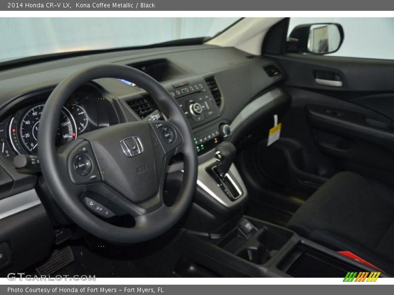 Kona Coffee Metallic / Black 2014 Honda CR-V LX