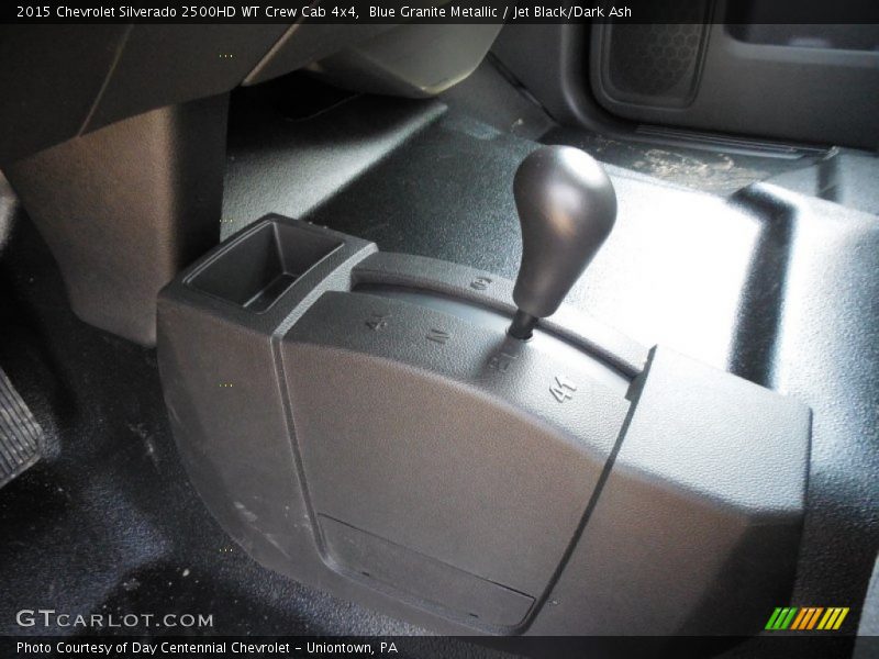 Blue Granite Metallic / Jet Black/Dark Ash 2015 Chevrolet Silverado 2500HD WT Crew Cab 4x4