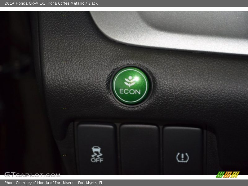Kona Coffee Metallic / Black 2014 Honda CR-V LX