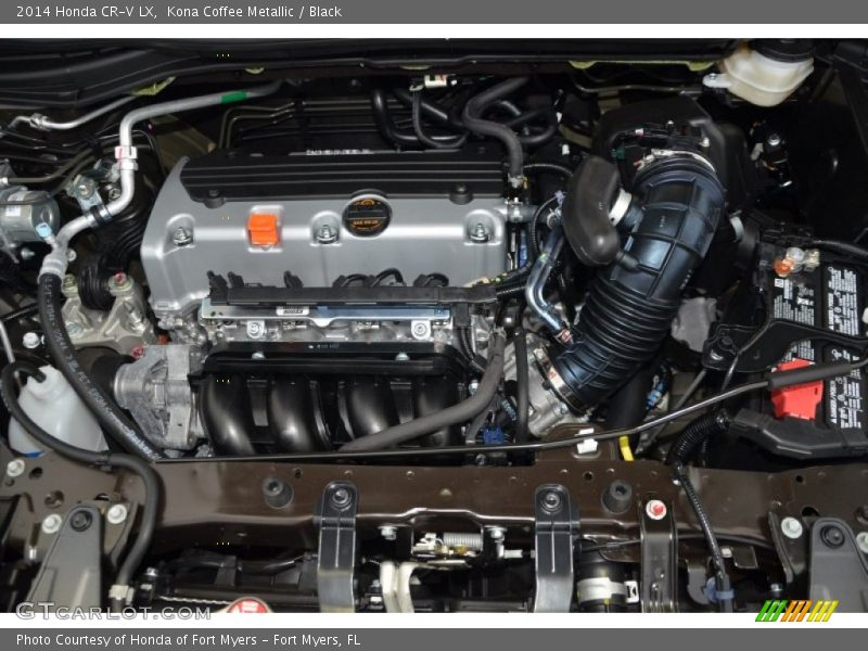 Kona Coffee Metallic / Black 2014 Honda CR-V LX