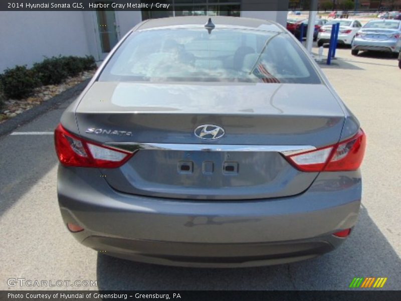 Harbor Gray Metallic / Gray 2014 Hyundai Sonata GLS