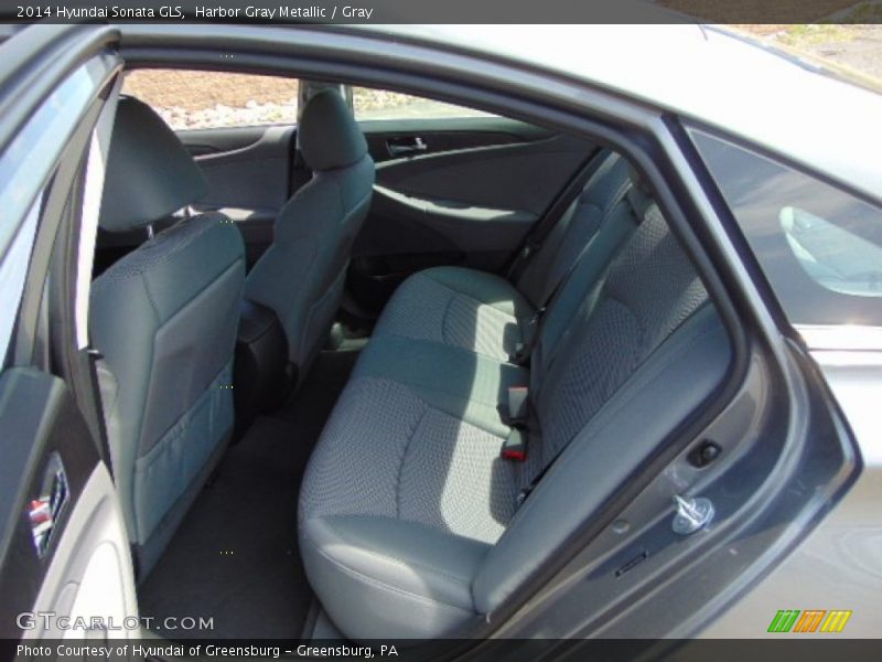 Harbor Gray Metallic / Gray 2014 Hyundai Sonata GLS