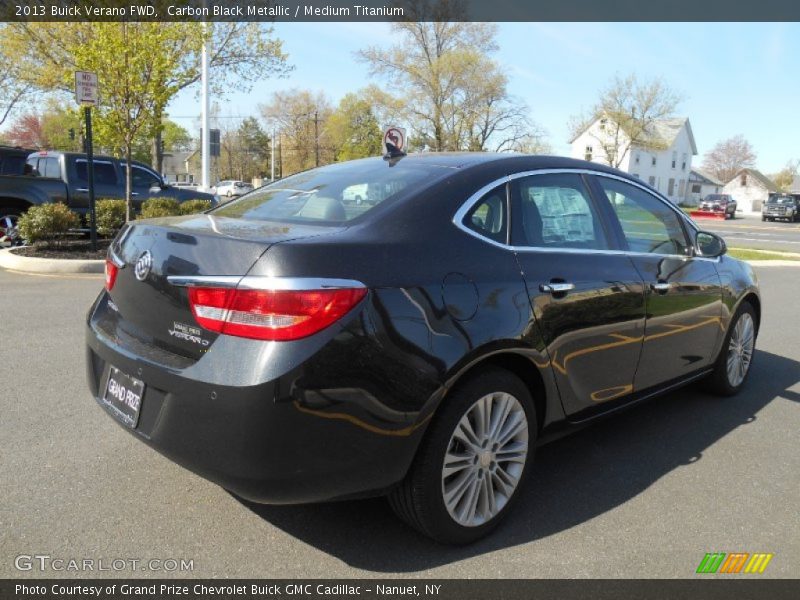 Carbon Black Metallic / Medium Titanium 2013 Buick Verano FWD