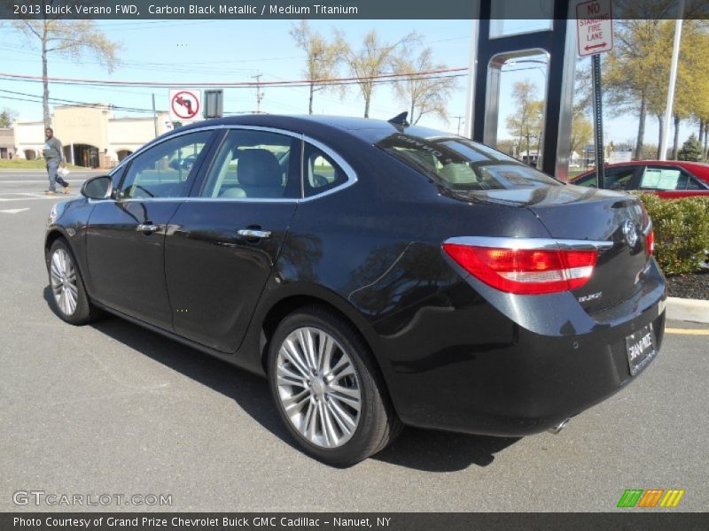 Carbon Black Metallic / Medium Titanium 2013 Buick Verano FWD