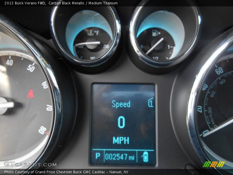 Carbon Black Metallic / Medium Titanium 2013 Buick Verano FWD