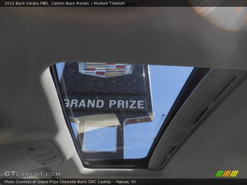 Carbon Black Metallic / Medium Titanium 2013 Buick Verano FWD