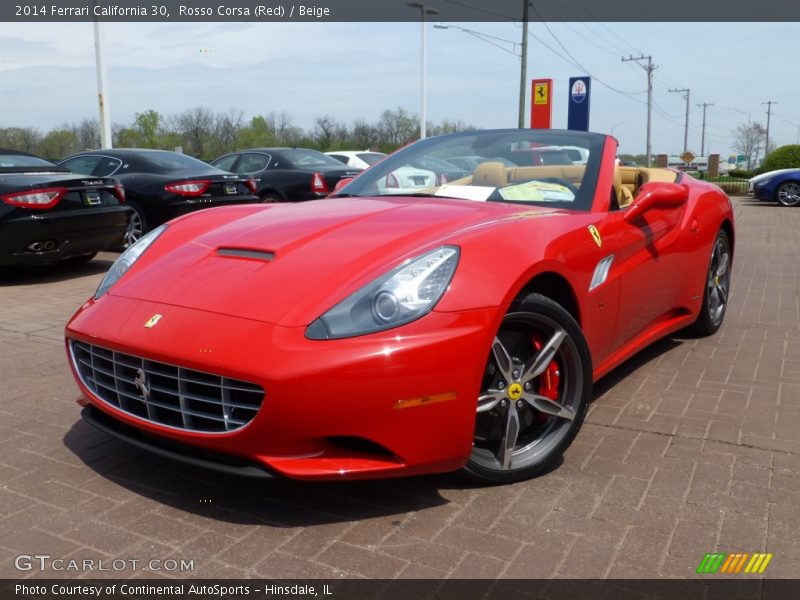 Rosso Corsa (Red) / Beige 2014 Ferrari California 30