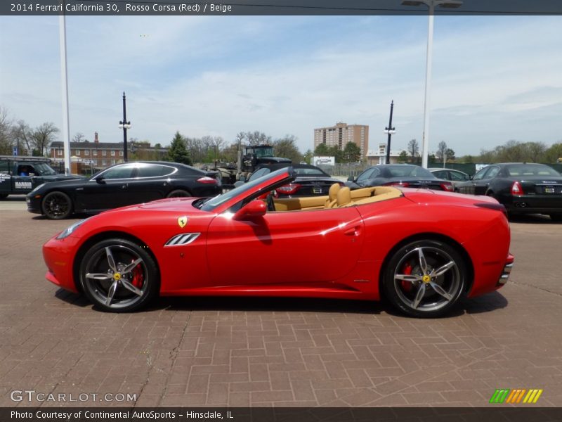 Rosso Corsa (Red) / Beige 2014 Ferrari California 30