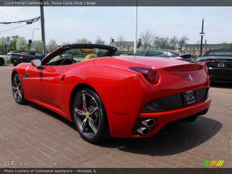 Rosso Corsa (Red) / Beige 2014 Ferrari California 30