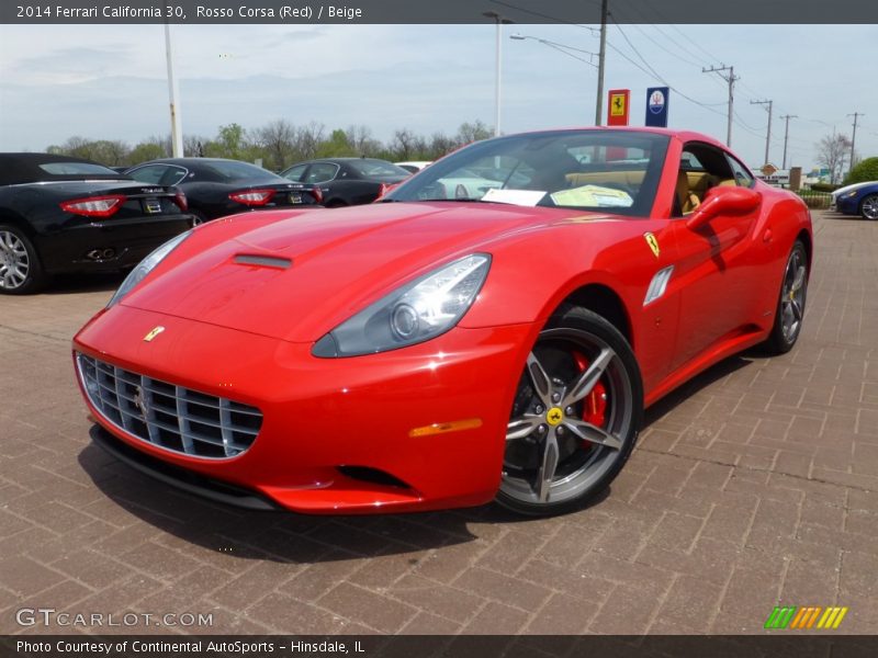 Rosso Corsa (Red) / Beige 2014 Ferrari California 30