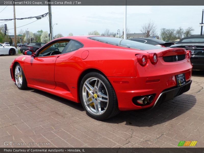 Rosso Corsa (Red) / Tan 2008 Ferrari F430 Coupe