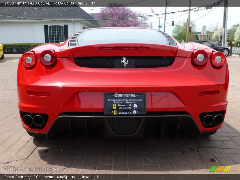Rosso Corsa (Red) / Tan 2008 Ferrari F430 Coupe