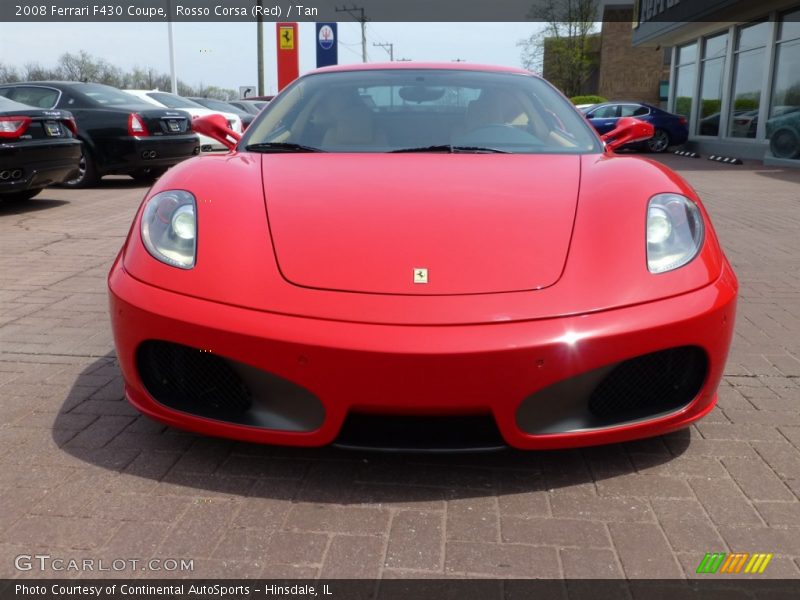 Rosso Corsa (Red) / Tan 2008 Ferrari F430 Coupe