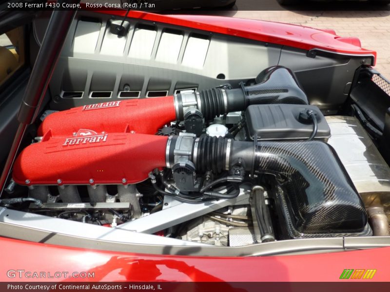  2008 F430 Coupe Engine - 4.3 Liter DOHC 32-Valve VVT V8