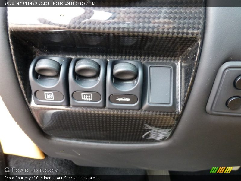Controls of 2008 F430 Coupe