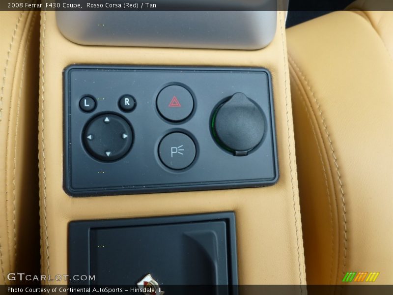 Controls of 2008 F430 Coupe