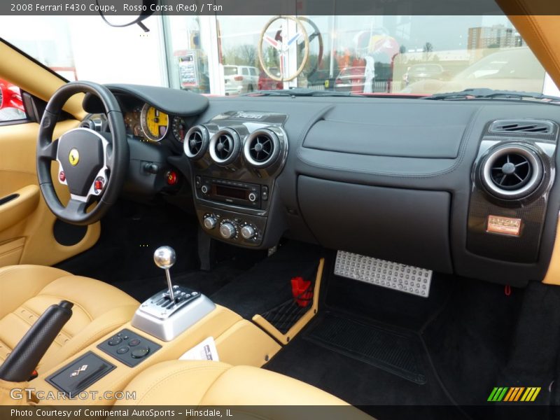Dashboard of 2008 F430 Coupe
