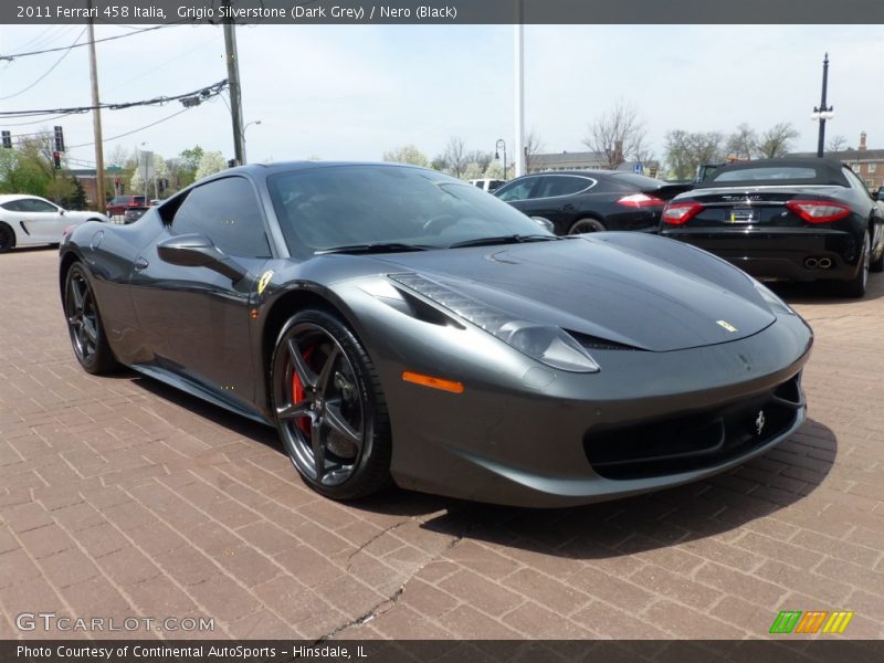  2011 458 Italia Grigio Silverstone (Dark Grey)