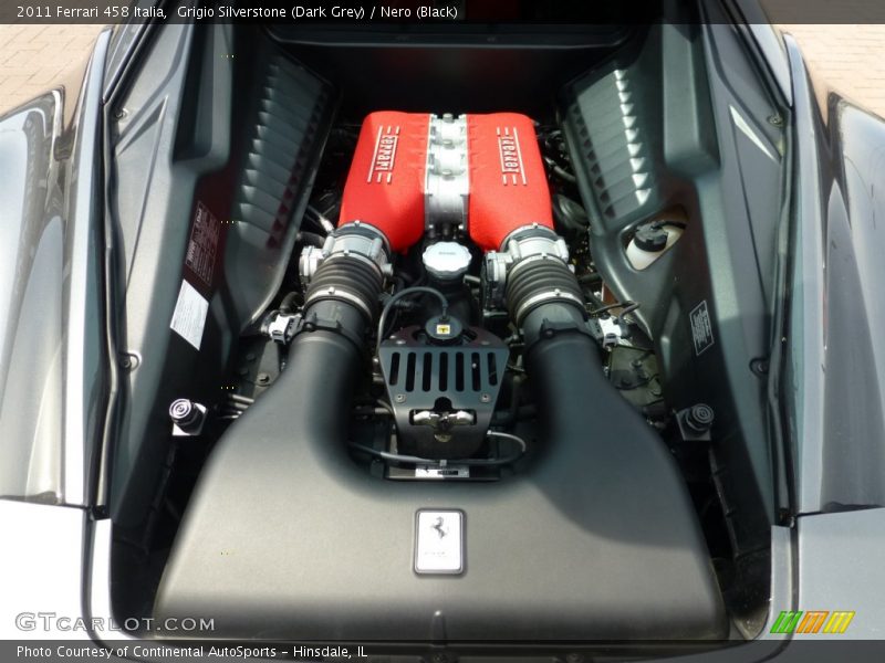  2011 458 Italia Engine - 4.5 Liter GDI DOHC 32-Valve VVT V8