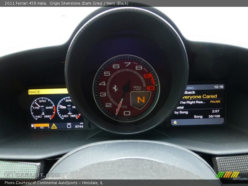  2011 458 Italia Italia Gauges
